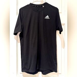 🔥HP🔥Adidas Men's Primegreen Aeroready - Short Sleeve Black Tee - Size M